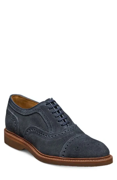 Allen Edmonds Strand Verse Cap Toe Oxford Shoe In Blue
