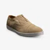 Allen Edmonds Strand Wingtip Oxford Men's Size 7 Bone Suede Dress Shoes Fzp073 In Brown