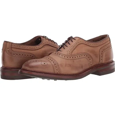 Allen Edmonds Strandmok 2906-230 Oxford Mens 3e Tan Dress Shoes Htat1213 In Brown