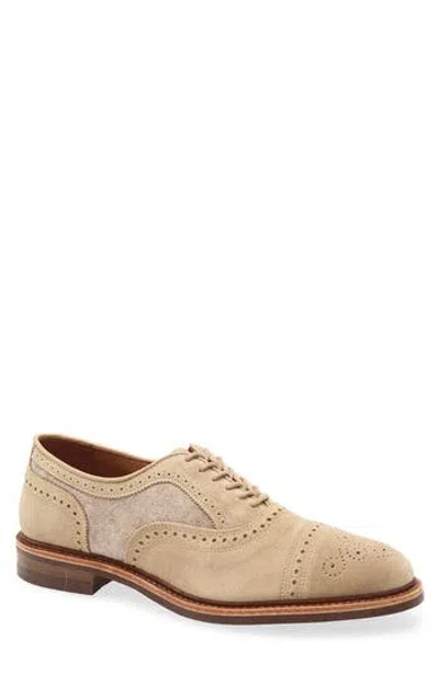Allen Edmonds Strandmok Cap Toe Oxford In Brown