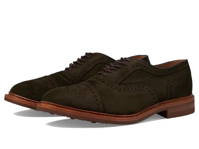 Allen Edmonds Strandmok Cap Toes In Green