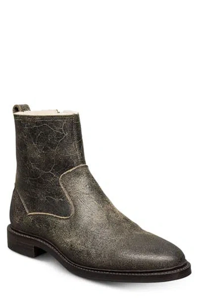 Allen Edmonds Tompkins Genuine Shearling Lined Boot In Brown