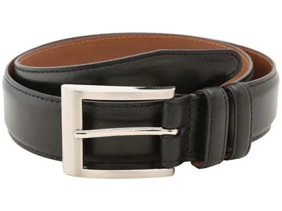 Allen Edmonds Wide Basic Dress Belt Men's Belts Black Calf: 54