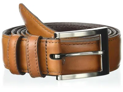 Allen Edmonds Wide Basic Dress Belt Men's Belts Walnut 1: 58 In Brown