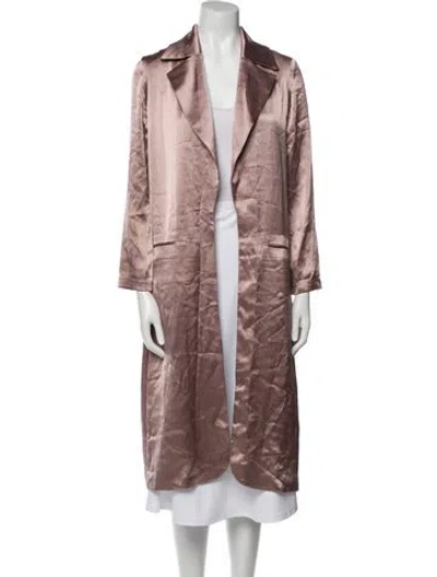 Pre-owned Allen Schwartz Coat In Pink