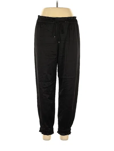 Pre-owned Allen Schwartz Track Pants In Black