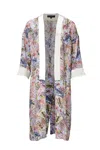 Allen Schwartz Yael Kimono In Sky Blue In Blue