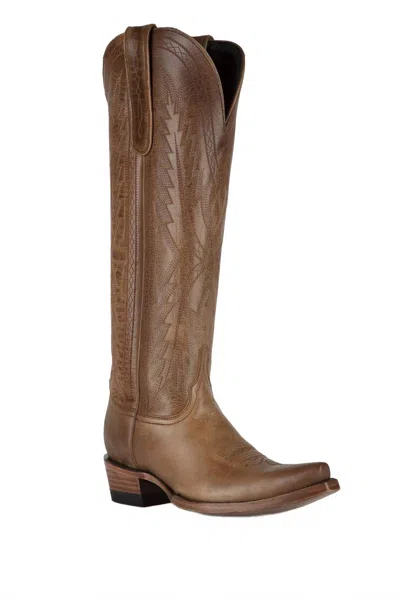 Allens Boots Women's Jena Cowboy Boots In Cognac In Brown