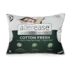 Allerease Cotton Fresh Allergen Barrier Medium Density Bed Pillow In White