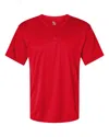 Alleson Athletic B-core Placket Jersey In Red