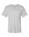 Alleson Athletic B-core Placket Jersey In Silver