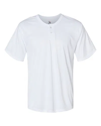 Alleson Athletic B-core Placket Jersey In White