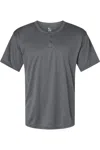 Alleson Athletic B-core Placket Jersey In Gray