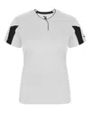 Alleson Athletic Women's Striker Placket In White