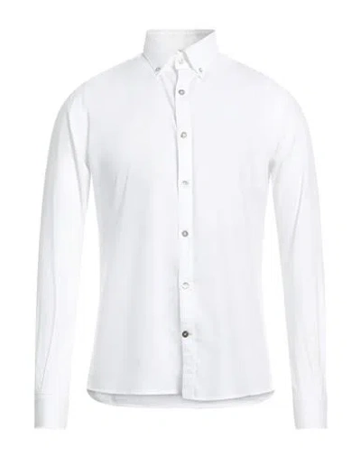 Alley Docks 963 Man Shirt White Size S Cotton