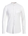 Alley Docks 963 Man Shirt White Size Xl Cotton In White