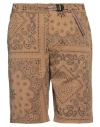 Alley Docks 963 Man Shorts & Bermuda Shorts Camel Size 30 Cotton, Elastane