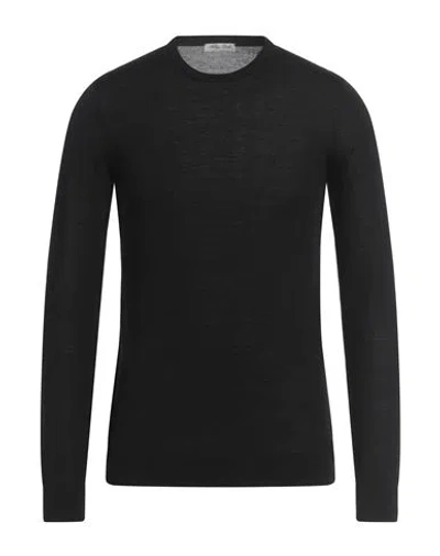 Alley Docks 963 Man Sweater Black Size M Wool