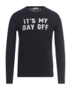 Alley Docks 963 Man Sweater Navy Size M Wool, Polyamide