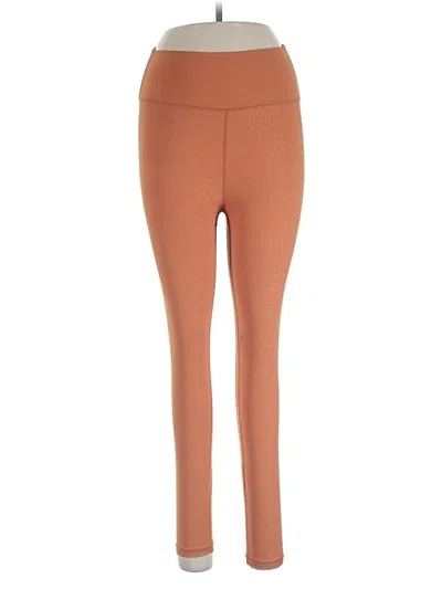 Pre-owned Allfenix Active Pants In Brown
