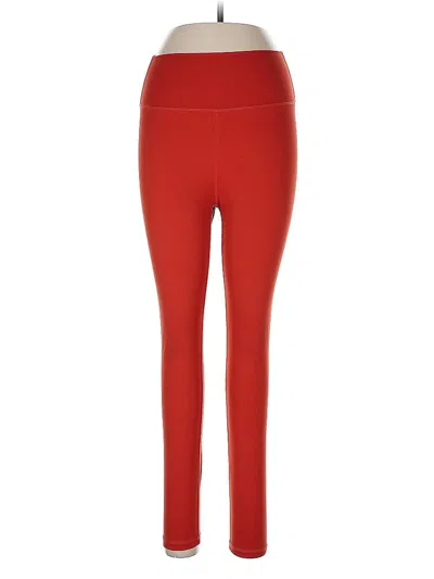 Pre-owned Allfenix Active Pants In Red
