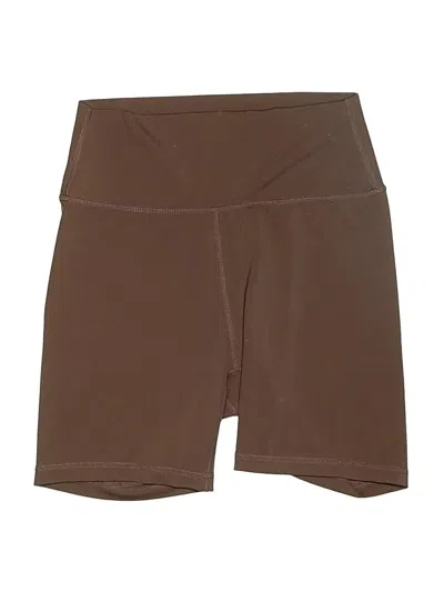 Pre-owned Allfenix Athletic Shorts In Brown