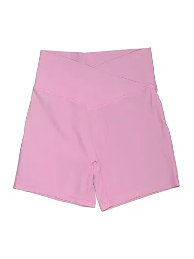 Pre-owned Allfenix Athletic Shorts In Pink