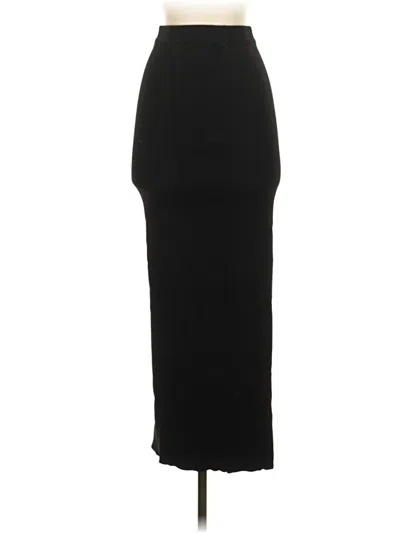 Pre-owned Allfenix Formal Skirt In Black