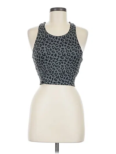 Pre-owned Allfenix Sleeveless Top Gray Halter Neckline Tops