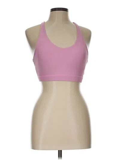 Pre-owned Allfenix Sports Bra In Pink