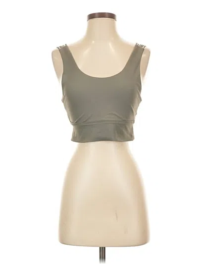 Pre-owned Allfenix Tank Top Gray Strapless Neckline Tops