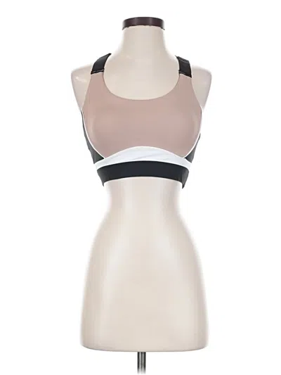 Pre-owned Allfenix Tank Top Tan Halter Neckline Tops