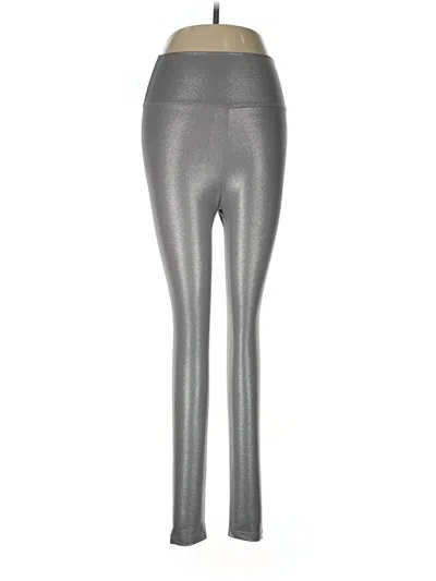 Pre-owned Allfenix Yoga Pants In Silver