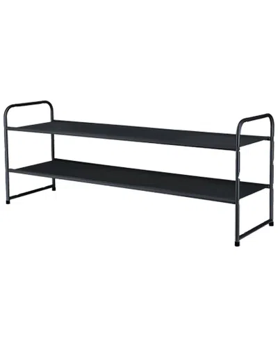 ALLGOODS ALLGOODS 2-TIER FABRIC SHOE RACK
