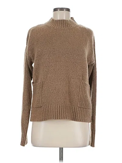 Pre-owned Allie & Rob Turtleneck Sweater In Brown