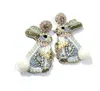 ALLIE BEADS WOMEN'S BUNNY EARRINGS IN MULTICOLOR