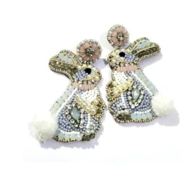Allie Beads Women's Bunny Earrings In Multicolor