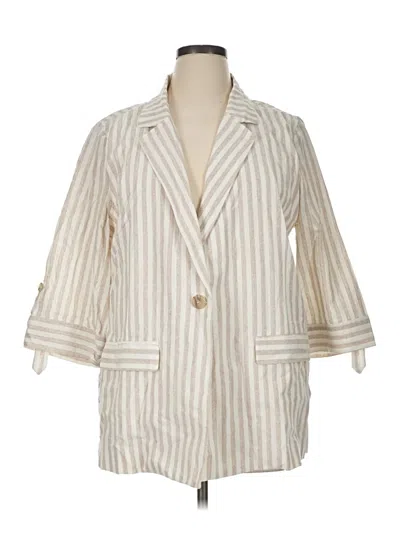 Allie Rose Blazer Jacket In Multi