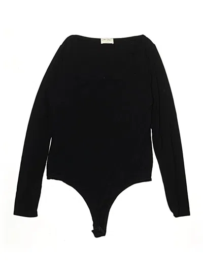 Pre-owned Allie Rose Bodysuit In Black