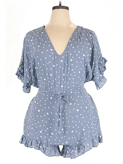 Pre-owned Allie Rose Casual Dress In Blue