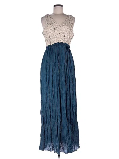 Pre-owned Allie Rose Casual Dress In Blue