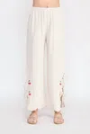 Allie Rose Cherry Pants In Natural In Neutral