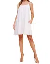 Allie Rose Cami Dress With Cut Out Back In White In White