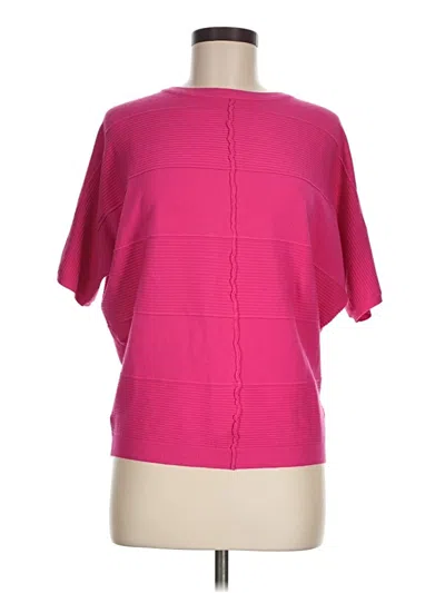 Pre-owned Allie Rose Pullover Sweater In Pink