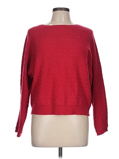 Pre-owned Allie Rose Pullover Sweater In Red