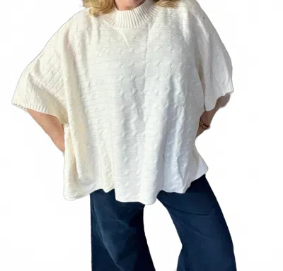 Allie Rose Subtle Moments Top In Cream In White