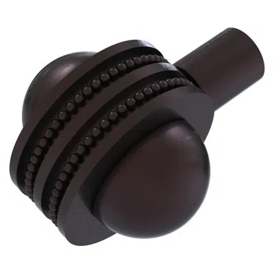 Allied Brass 1 1/2" Length Geometric Knob In Antique Bronze