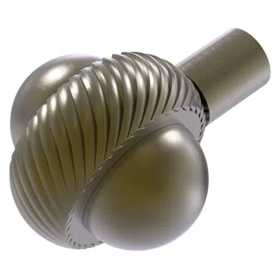 Allied Brass 1 1/2" Novelty Knob In Antique Brass