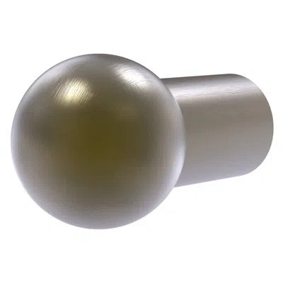 Allied Brass 1 Diameter Round Knob In Antique Brass