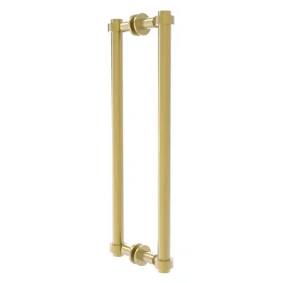Allied Brass 18" Back To Back Shower Door Pull In Satin Brass